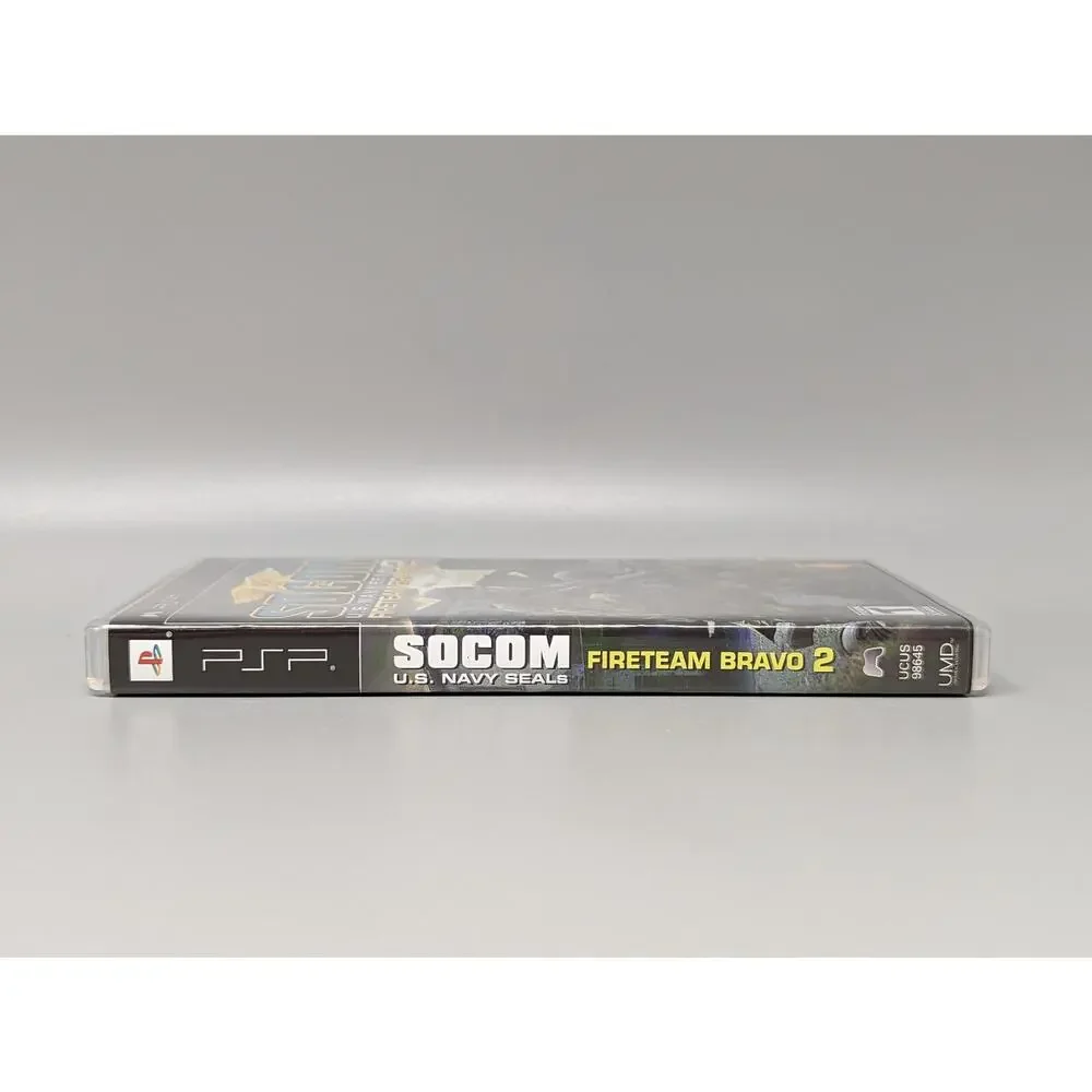 Socom U.S. Navy SEALs PSP Game - 2006 Fireteam Bravo 2 Complete Manual Tested